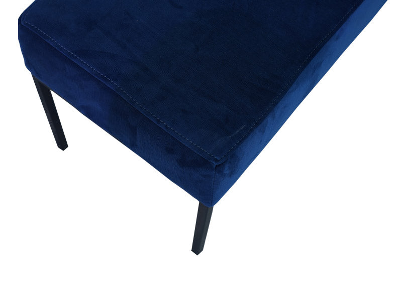 Robertson Ottoman Bench Queen - Cryptic Navy
