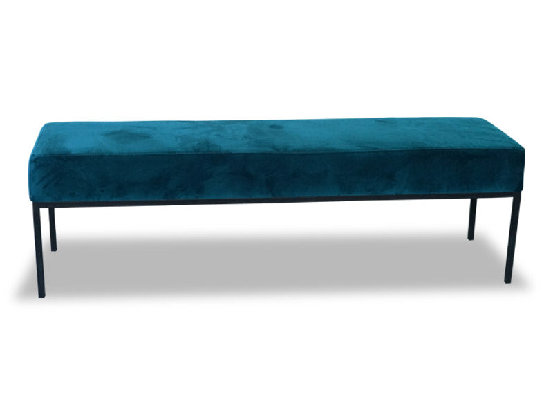 Robertson Ottoman Bench Queen - Cryptic Teal