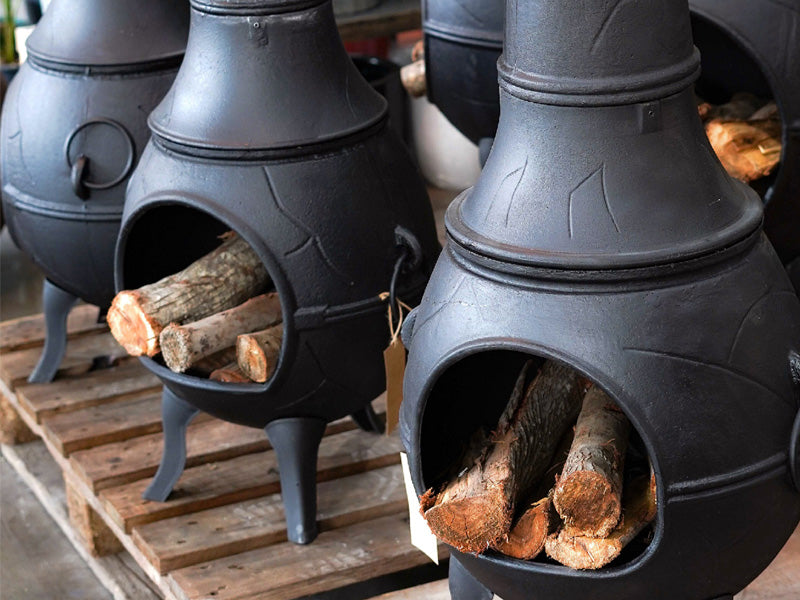 Cast Iron Open Firebox L0 x W50 x H124