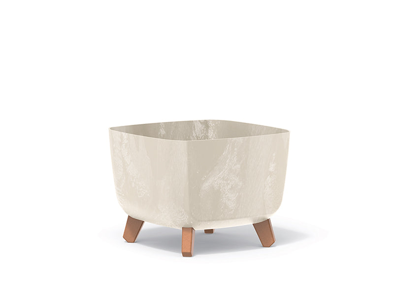 Gracia Square Beton Pot  Anthracite- 30cm
