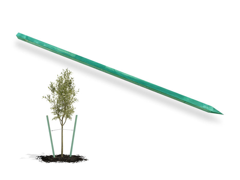 Wooden sticks 'green'