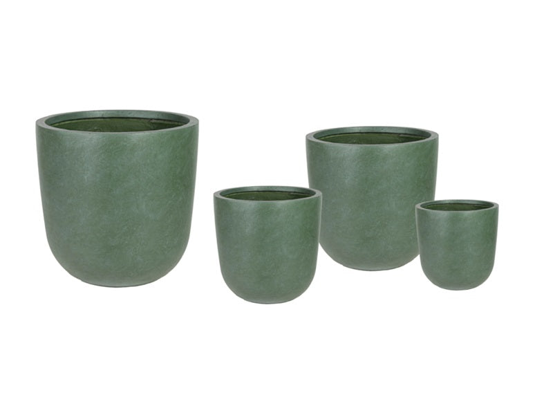 Egg pot - Fibre Cypress Wash L32 x W32 x H31