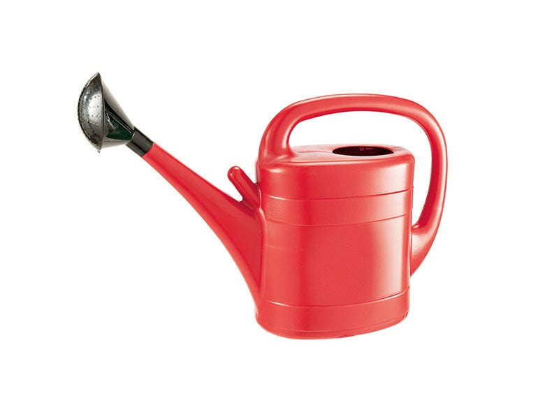 Plastic Watering Can - 10L Red