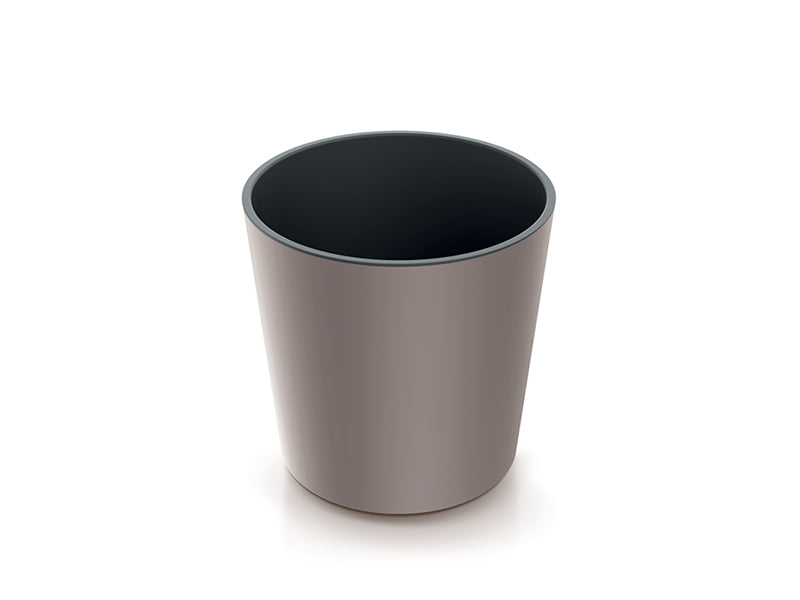 Urbi Round Flower Pot Mocca - 25cm