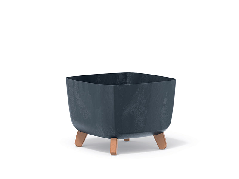 Gracia Square Beton Pot  Anthracite- 30cm
