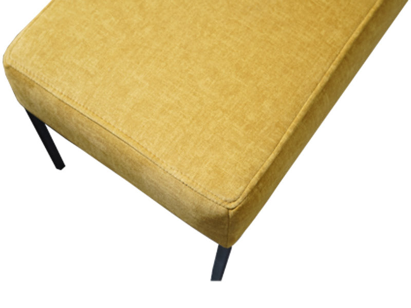 Robertson Ottoman Bench Queen - Goldenrod